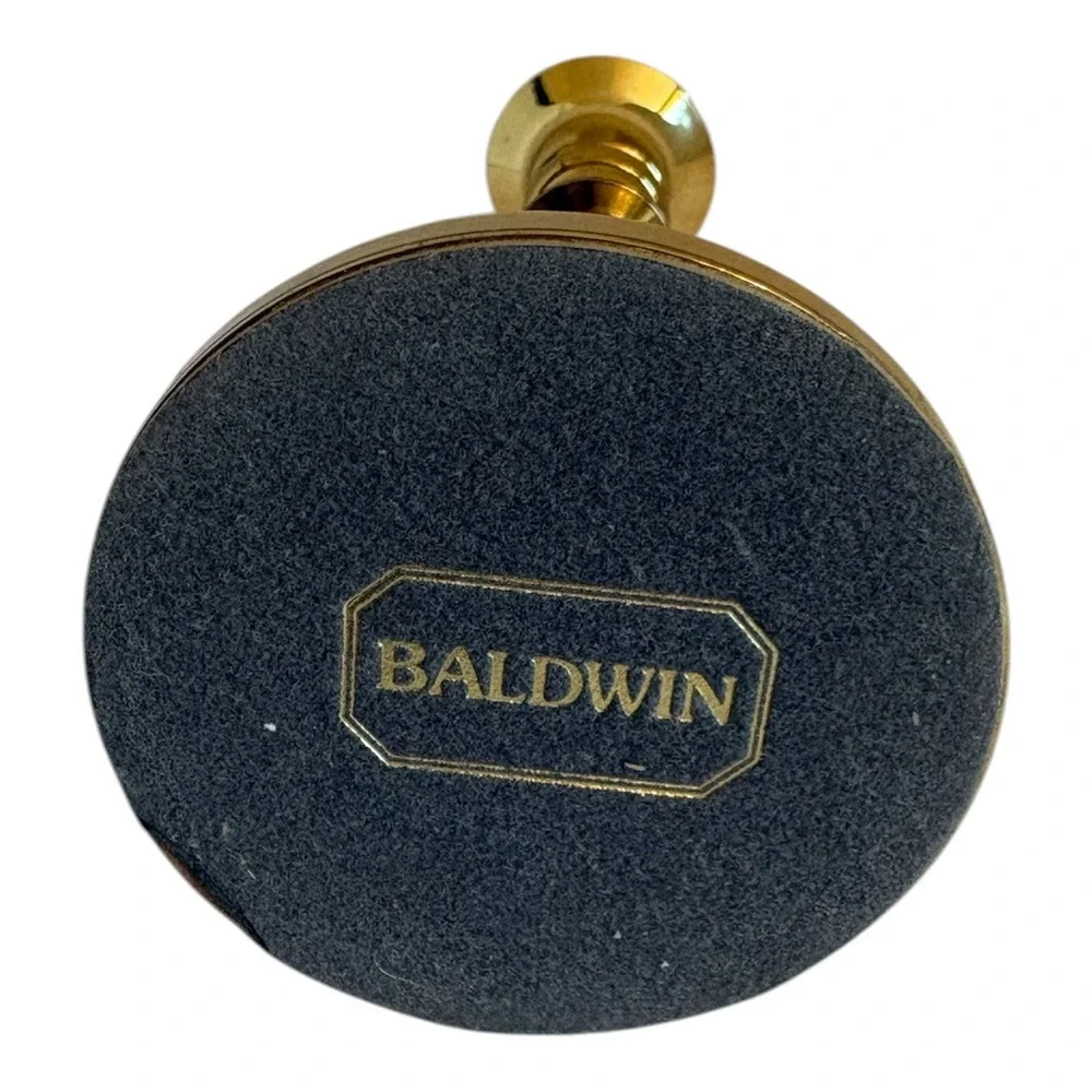 Baldwin Polished Solid Brass 6.75